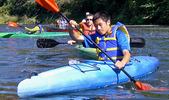 Kayaking